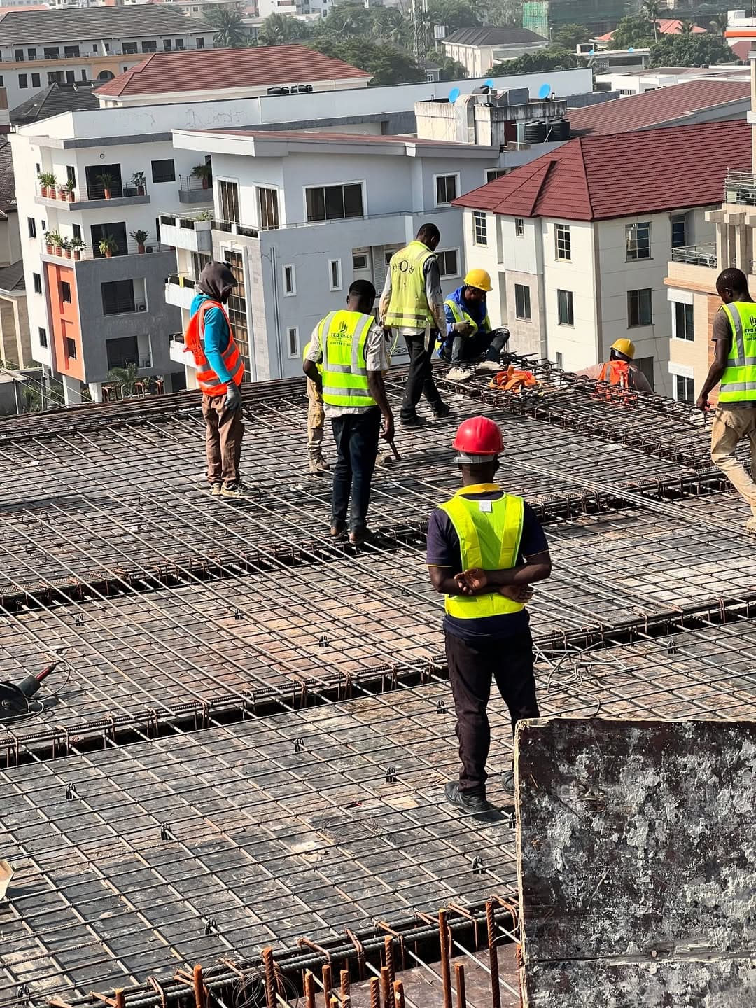 Construction progress and quality check